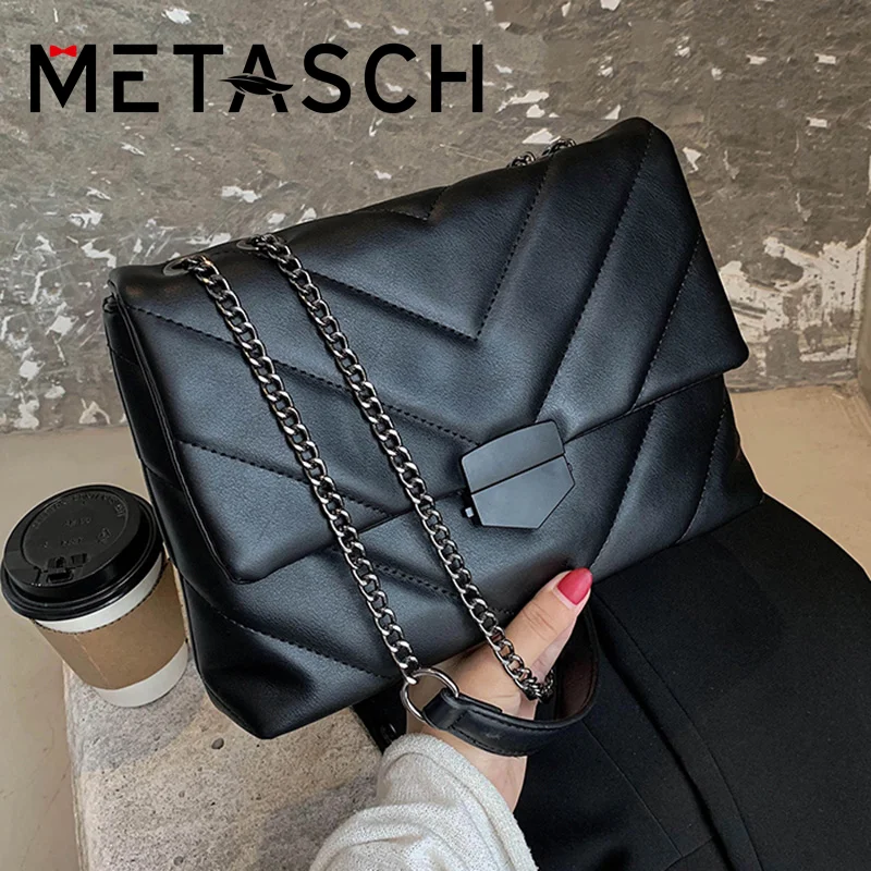 

METASCH Knitting Thread Small PU Leather Crossbody Bags For Women 2022 hit Trend Women's Branded Trending Shoulder Handbags