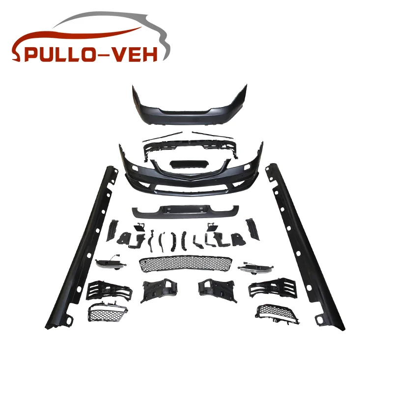 Комбинированный боди-комплект с воротником и отверстием для BENZ S-klase W221 S65 AMG 07-12