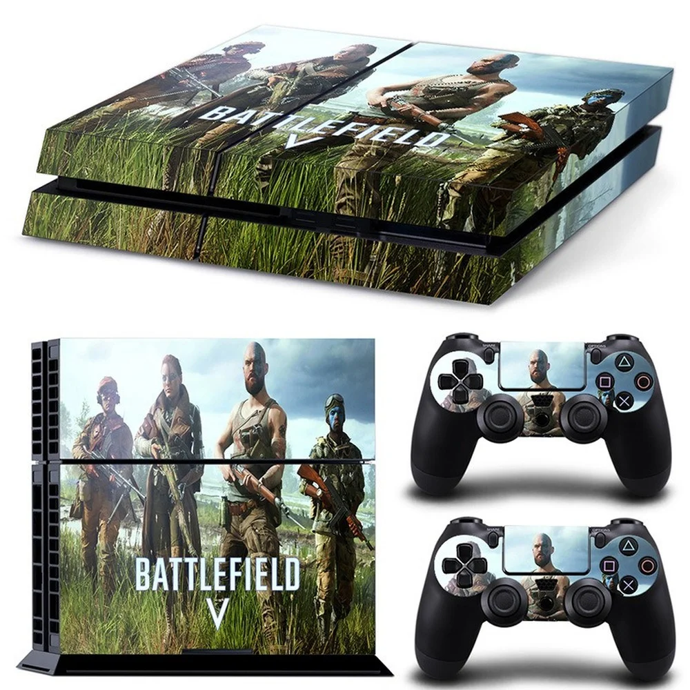 Виниловая наклейка на консоль PS4 с защитой от пыли |