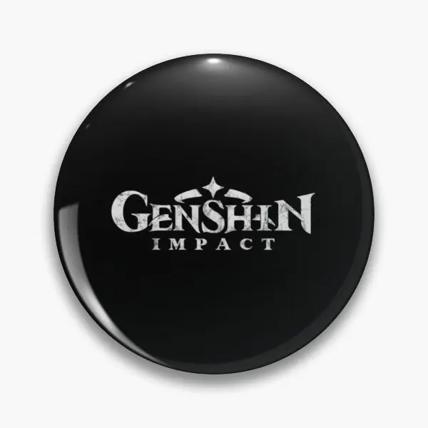 

Мягкая булавка для кнопки Genshin Impact с логотипом Genshin, креативный значок на воротник, забавная булавка для одежды, брошь на лацкан, милая Подаро...