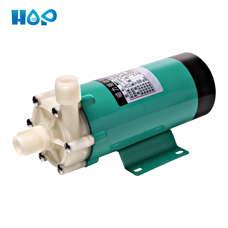 

HOP 220V 60HZ MP-15RM PVDF materials 1/2 NPT Packaging Machine Of Hypochloric Acid Magnetic Drive Pump