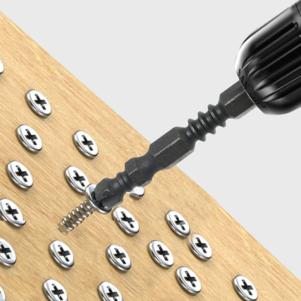 

Hand Tools Screwdriver Bit Screwdriver Head Chrome Double Heads PH2 1/2pcs Alloy Steel For Pneumatic Screwdrivers