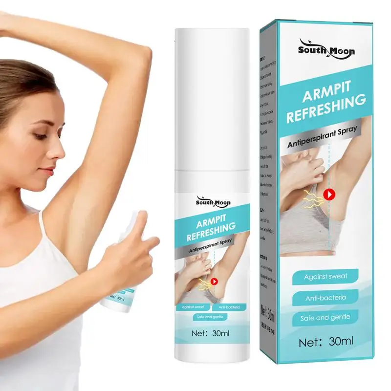 

Odor Remover Spray 30ml Natural Armpit Underarm Smell Removal Refresh Body Deodorant Liquid Summer Sweat Women Men Supplies