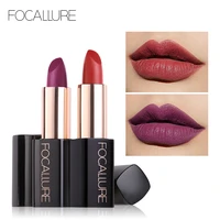 focallure matte lipstick cosmetic waterproof long lasting pigmented tint sexy velvet lips makeup for women