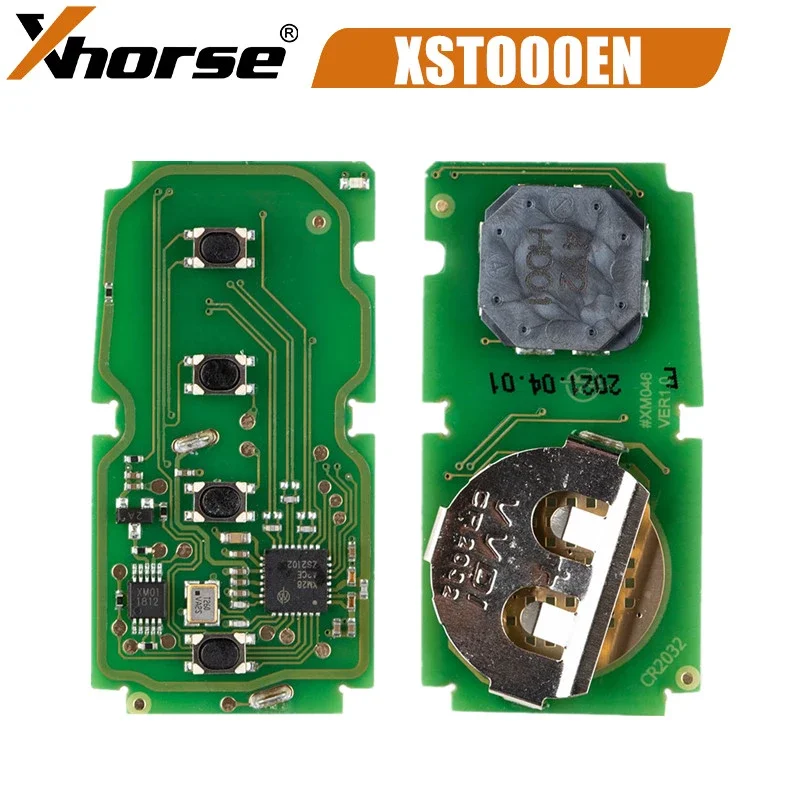 

Xhorse XM28 Toyota 4D 8A Smart Key PCB XSTO00EN for VVDI2, Mini Key Tool, Key Tool Max, VVDI Key Tool Plus Supports Rewrite