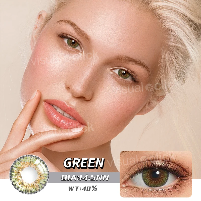 Цветные контактные линзы ed для глаз натуральные с цветными контактными линзами