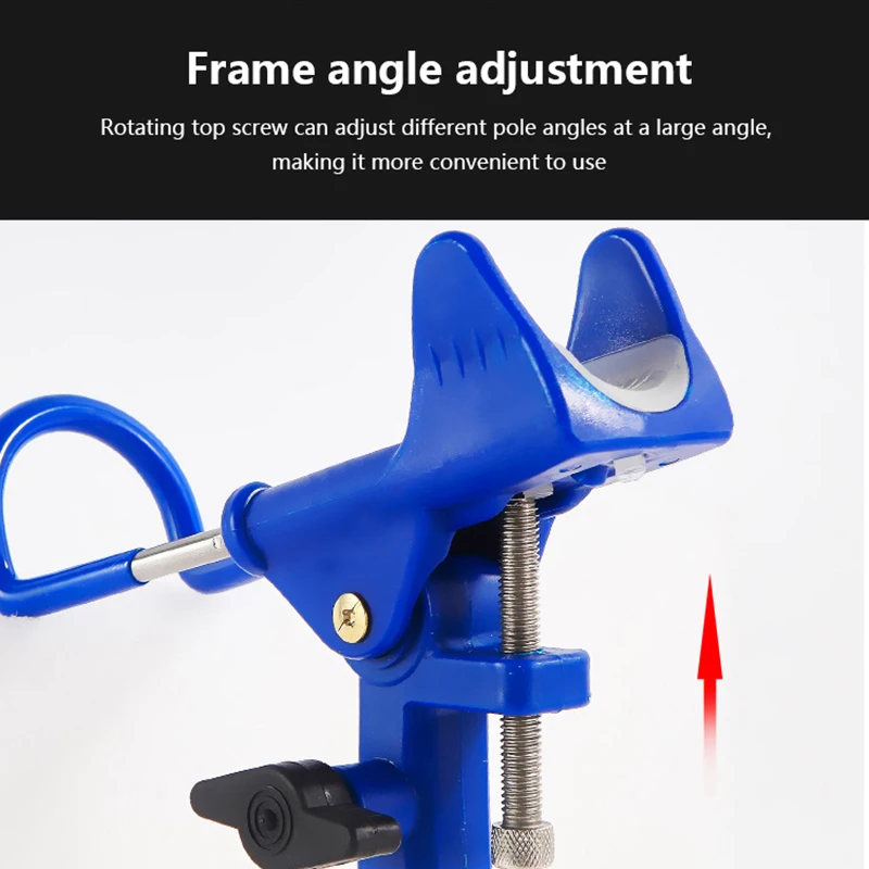 360 Degree Adjustable Stainless Steel Fishing Rod Holder Folding Fish Pole Stand For Bank Ground Support Accessories