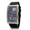 Electronic Digital Watch for Men- Case Leather Strap 1