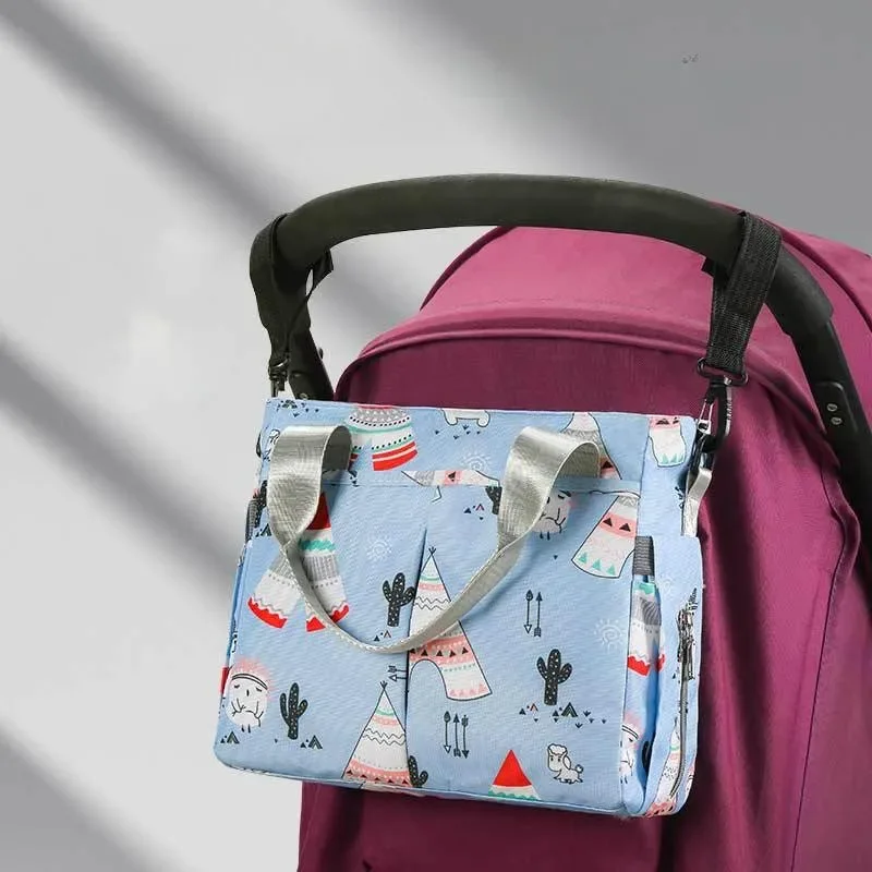 Модная сумка для мамы-большая вместимость с несколькими отделениями-удобный