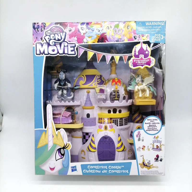 

Hasbro My Little Pony Дружба, волшебный замок, детский игровой домик, фигурка, лучший подарок на день рождения, C0686
