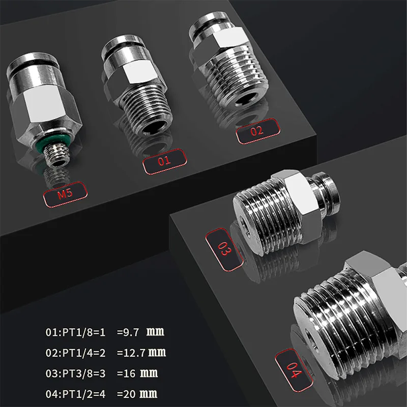 Рисунок 6 - 304 нержавеющая сталь PC резьбовой