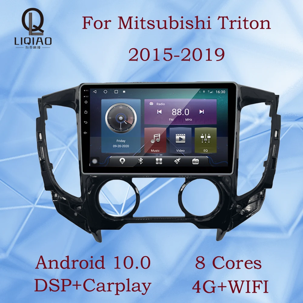 

Android 10.0 Car Radio For Mitsubishi Triton L200 2015-2019 Carplay Multimedia DVD Player WIFI 4G 2 din IPS Touchscreen FM AM BT