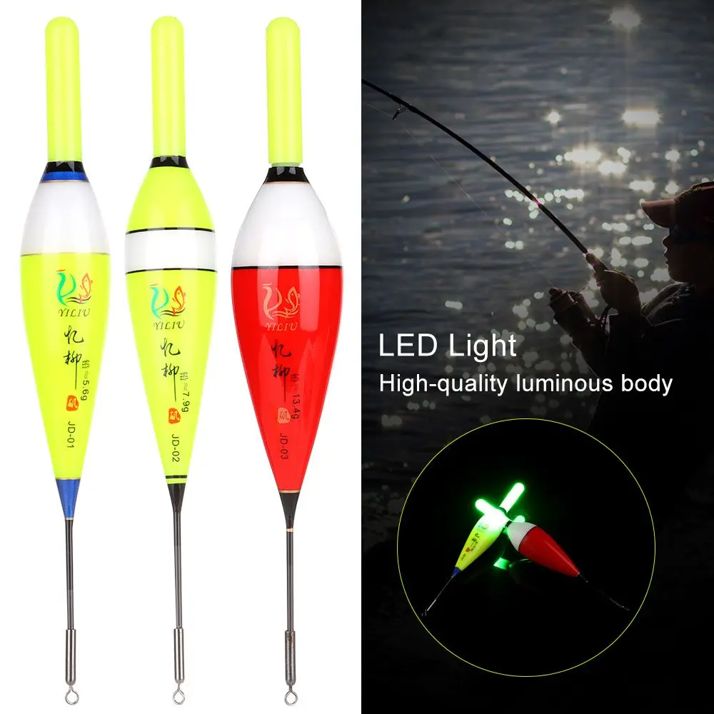 

New Buoy Strike LED Light Slip Drift Tube Floats Bobbers Indicator Rocky Fishing Floats Light Stick Floats
