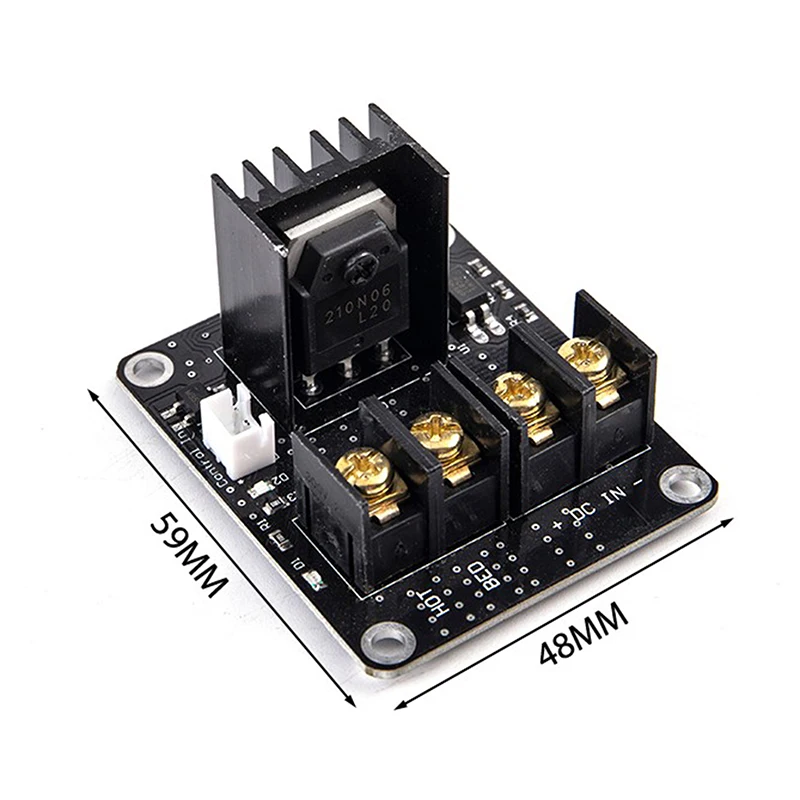 

1PC 3D Printer Load Module Heating Controller MOSFET High Current Load Module Parts Printer Hot Bed Power Expansion Board