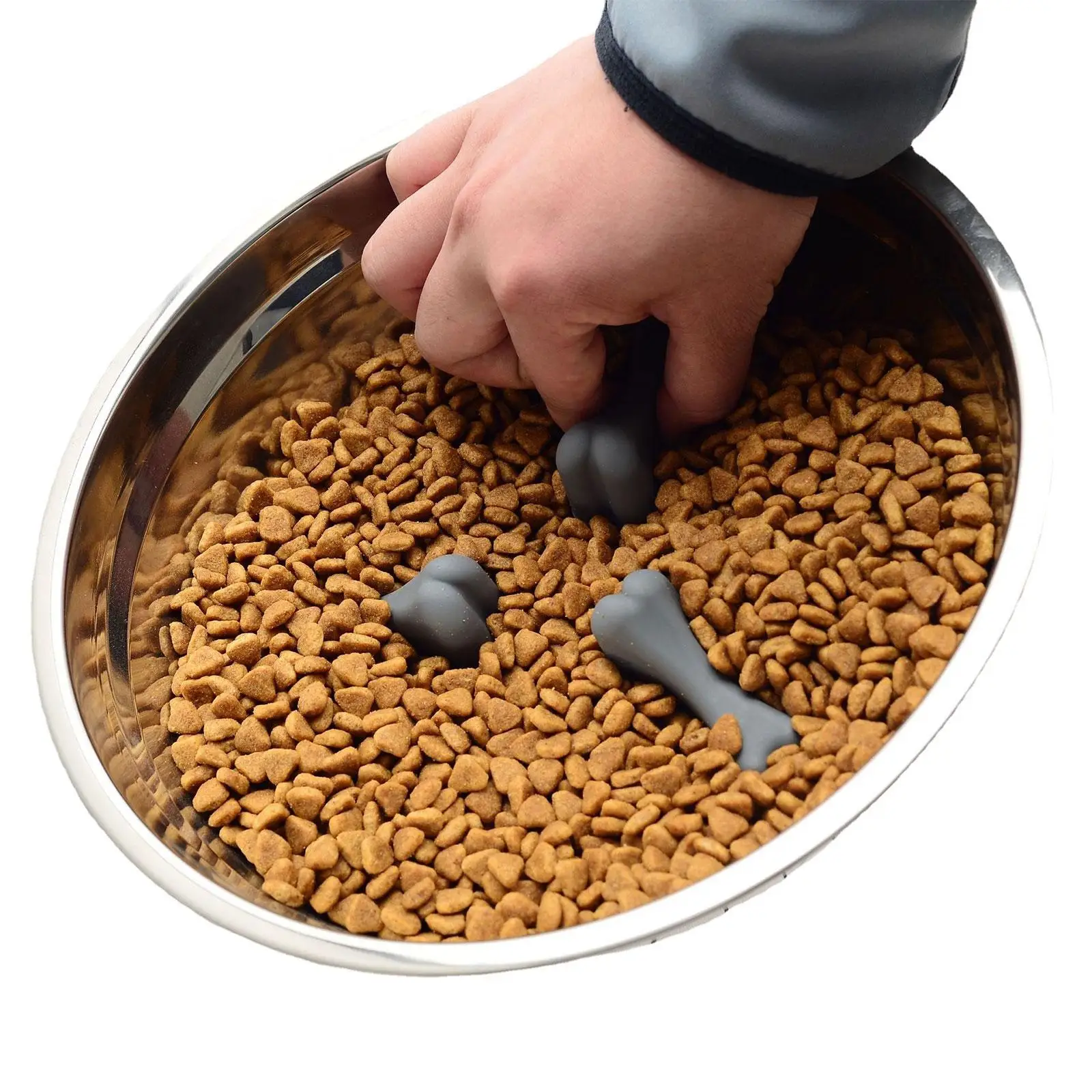 

Силиконовый коврик для питомцев, медленные кормушки, диспенсер для еды, облегчение беспокойства, интерактивный коврик для собак и кошек, ли...