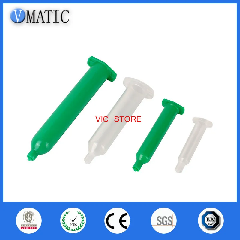 

Free Shipping 10cc/ml Japan Type Transparent Color Glue Dispensing Pneumatic Syringe With Piston