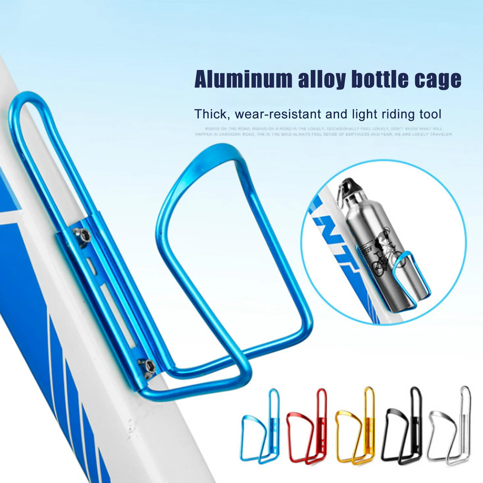 

Mountain Bike Water Bottle Cage Cycling Amphora Mount Drum Holder Bicycle Sport Kettle Stand Cycling Drink Racks Bike Accessory