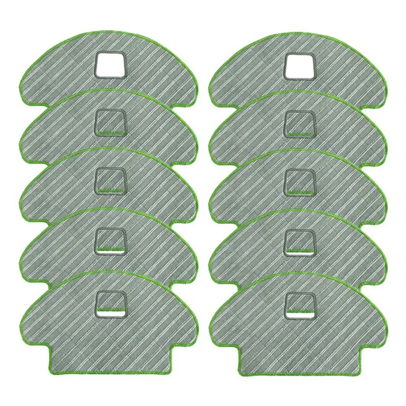 

10Pcs Mop Pads For Ecovacs Deebot OZMO 610 930 Vacuum Cleaner Robot Mop Rags Parts Mop Cloths Accessories