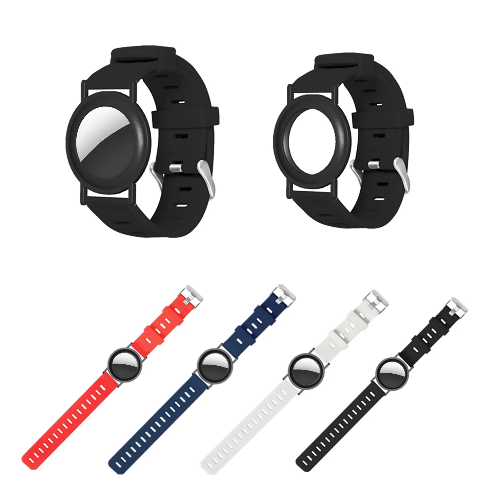 Фото Совместим с Garmin Gps с защитным чехлом для видеорегистратора, плоская силиконовая головка для локатора airtag №4