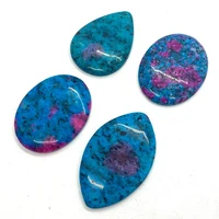 natural stone marquise shape charms for jewelry making diy necklace earrings meditation reiki smooth gem oval pendants 5pcslot