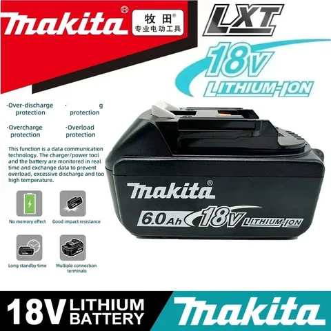 Аккумулятор Makita 18В 6Ач Li-ion