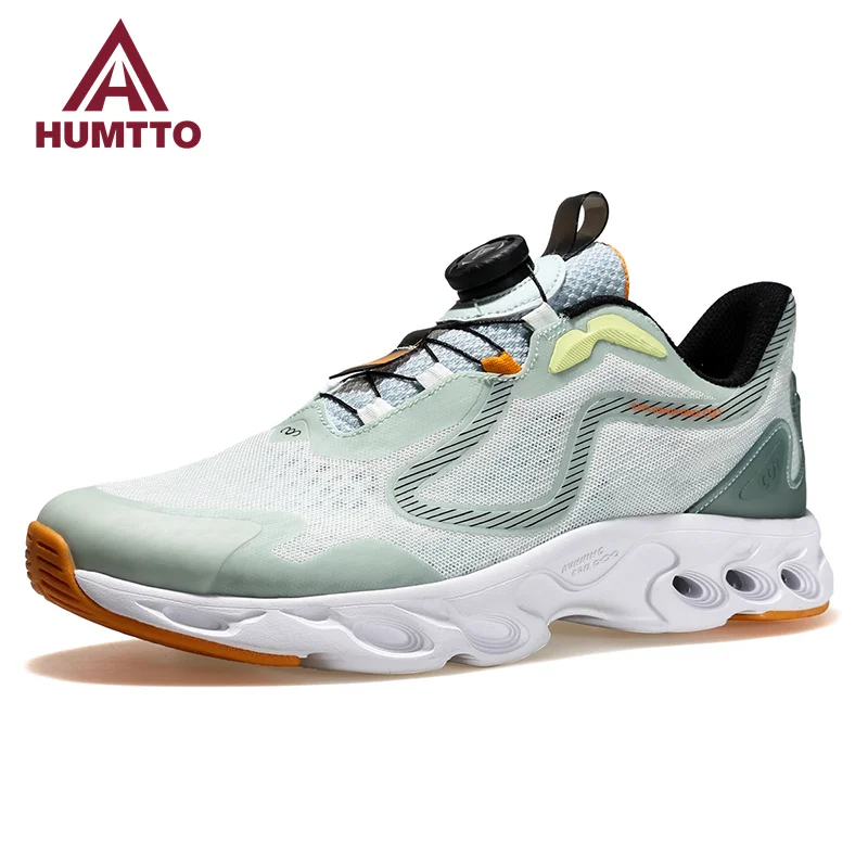 HUMTTO Running Shoes Breathable Trail Sneakers for Men Luxury Designer Sport Gym Jogging Casual Man Shoes Men's Road Trainers