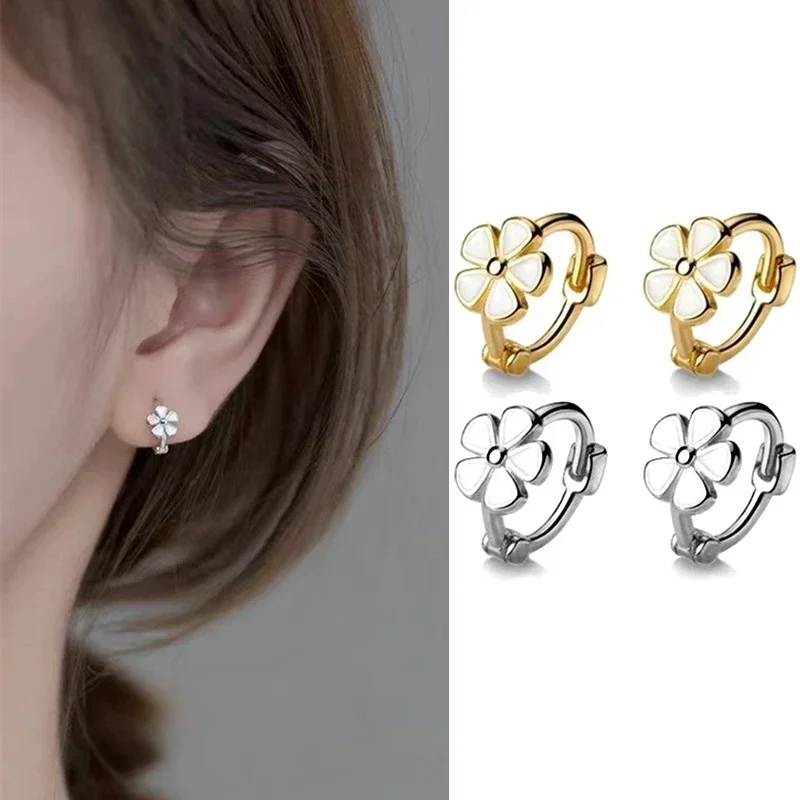 Оптовая продажа темпераментные асимметричные серьги-кольца с луной и звездой