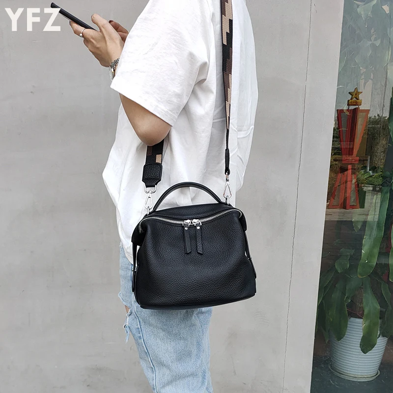 YIFANGZHE Crossbody Purse for Women, Shoulder Bag Soft Premium Leather Waterproof Fashion Handbag Small
