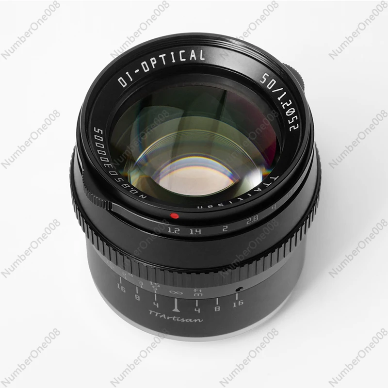 Оптический портретный объектив Mingjiang 50 мм F1.2 для Sony E-port Nikon Z Panasonic M43 Canon Fuji XM5