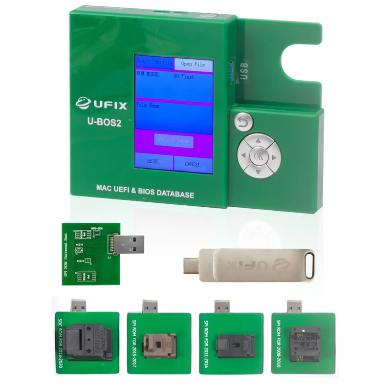 

UBOX2 Tool For iMac Macmini Macpro Air 2008 to 2020 add serial number solve no display blurry screen crash power failure Problem