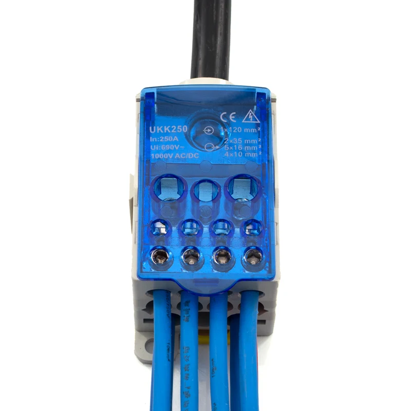 Клеммная колодка UKK 250A Din Rail универсальная водонепроницаемая |