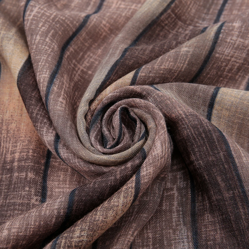 Шаль из вискозы с принтом для мусульманской женщины зимняя Пашмина 180*90 см