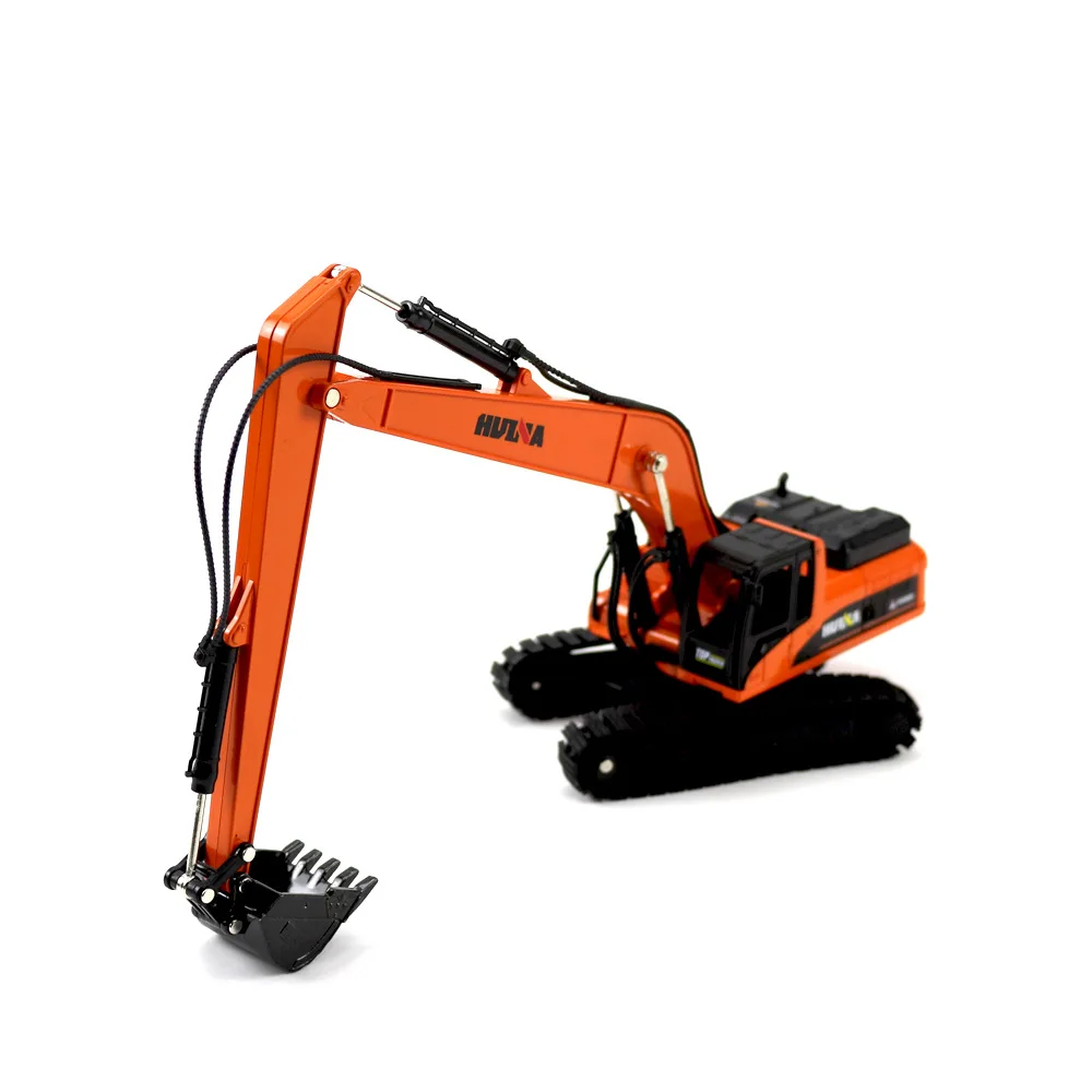HUINA 1722 1:50 Alloy Long Arm Excavator Truck Car Metal Professional Engineering Construction Vehicle Model Toys For Boys |
