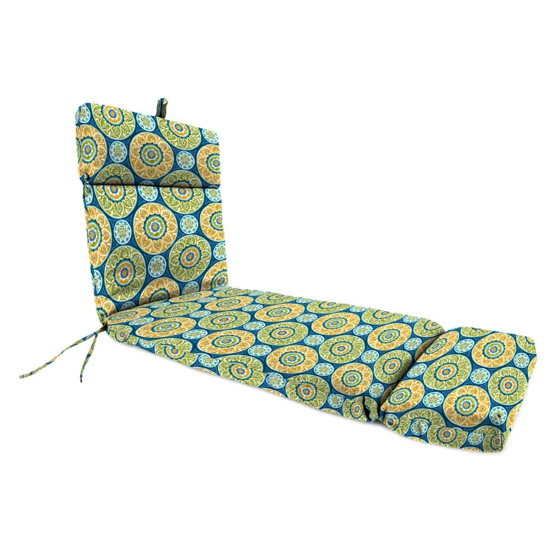 

Capri Medallion French Edge Outdoor Chaise Lounge Cushion