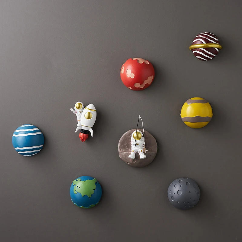 

Креативная скульптура планеты из смолы, Настенный декор, настенное украшение для детской спальни, фигурка Луны и земли, домашний декор