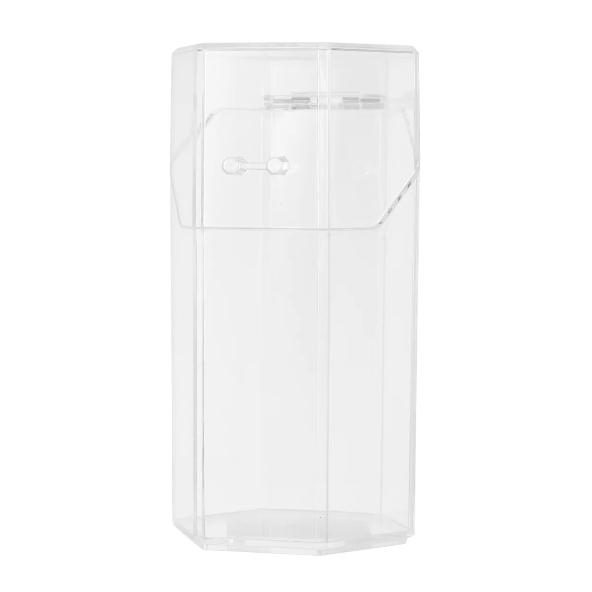 

Makeup Storage Box Organizer Make Brush Container Brushes Decoration Desktop Holder Holders Lid Organiser