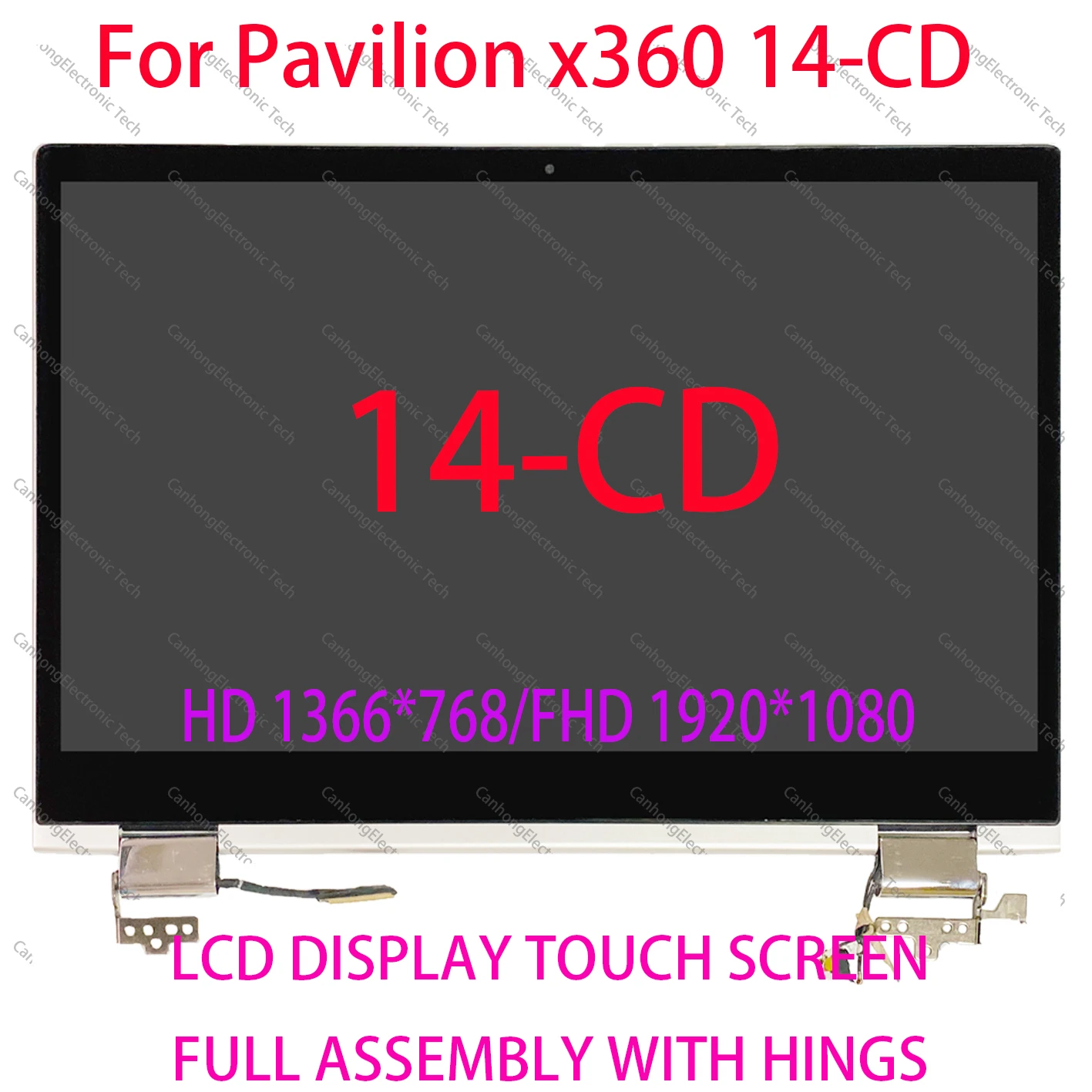 

Original NEW ON STOCK 14" For HP X360 14-CD series LCD screen touch assembly l20553-001 14m-cd 14m-cd0001dx 14m-cd0006dx