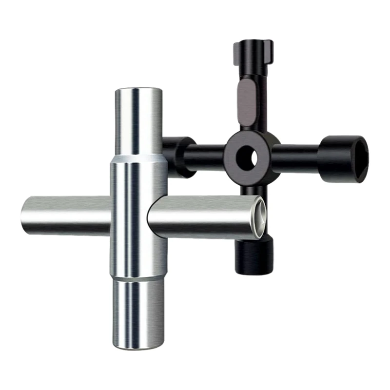 SEWS-2 шт. 4-сторонний ключ многофункциональный для воды стальной смесителей