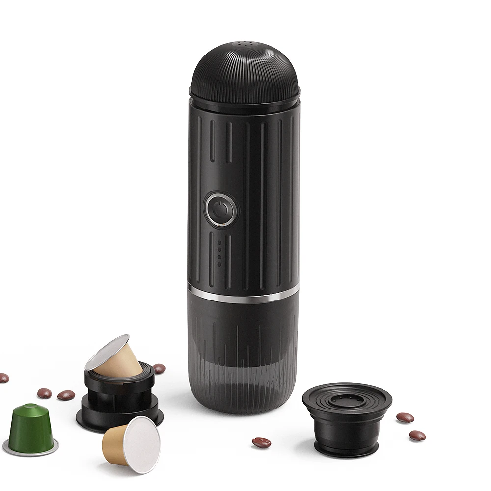 Портативная Электрическая Кофеварка 19 Бар 100 Вт Совместимая С Подставкой Ns