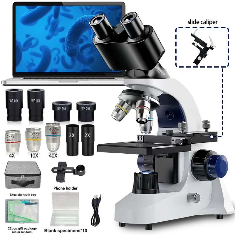 

Бинокулярный микроскоп Sino Optical 40X-2000X