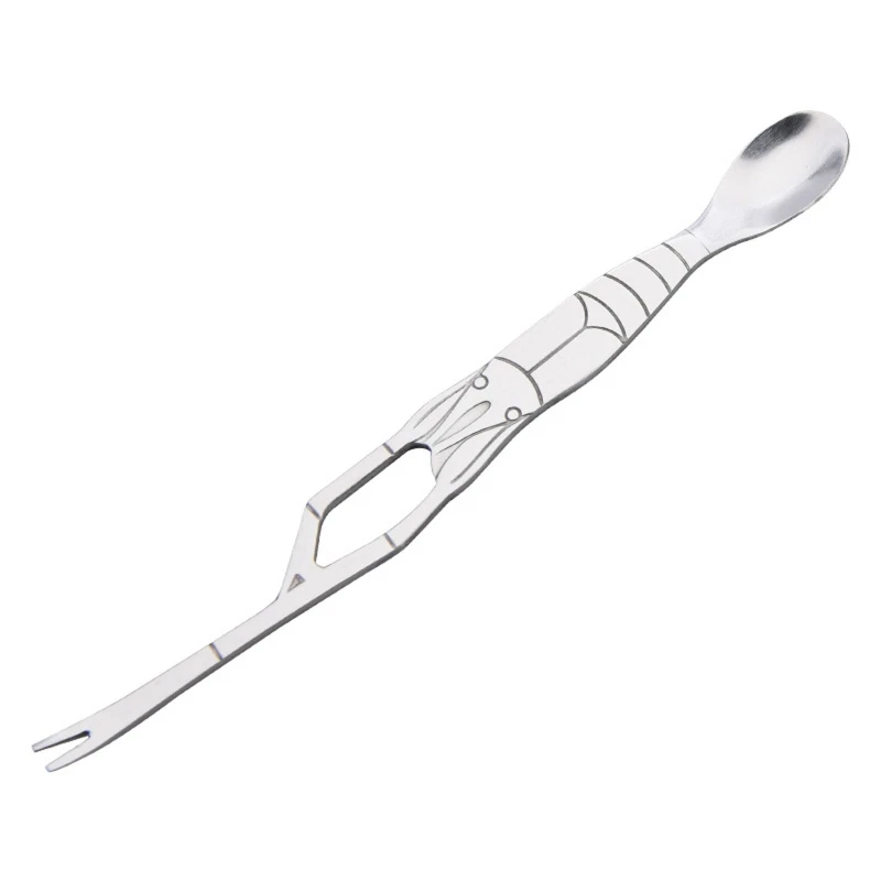 

Kitchen Gadgets Lobster Crab Needle Stainless Steel Seafood Accessory Food Clips Multifunction Seafood Fruit Fork A0KF