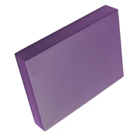 portable tpe balance pad non slip yoga cushion stability mobility balance trainer for core training physical yoga purple