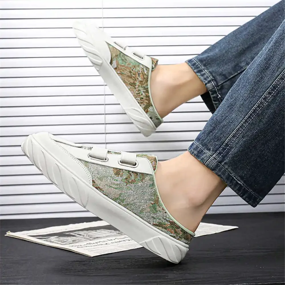 Мужские тапочки с эластичными шнурками номер 43 домашняя обувь для гольфа мужские