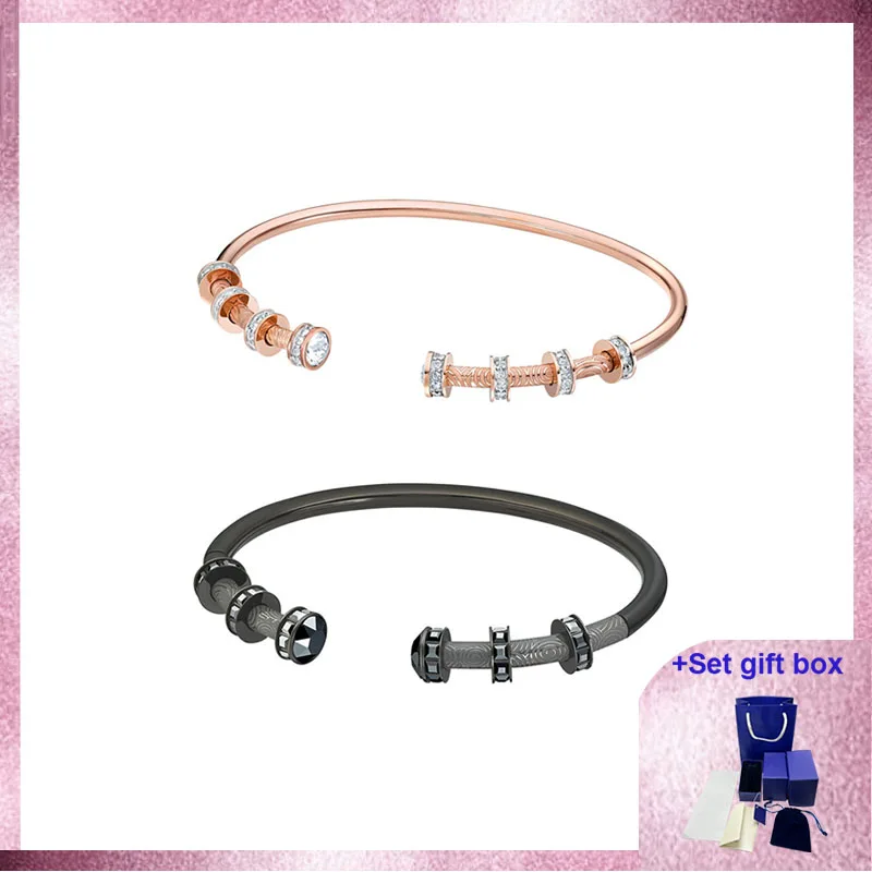 

S High Quality Fashion Charm Bracelet MyHero Bracelet, White, Rose Gold Plated Black Exquisite Gift Box Free Shipping