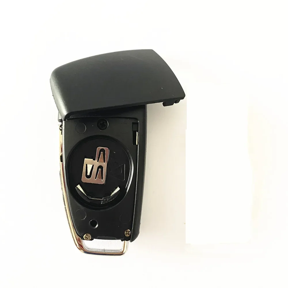 3 кнопки для Audi A2 A3 A4 A6 A6L A8 S5 Q7 TT (8P1) 2006 2007 HAA HU66 флип складной фотографический лезвие
