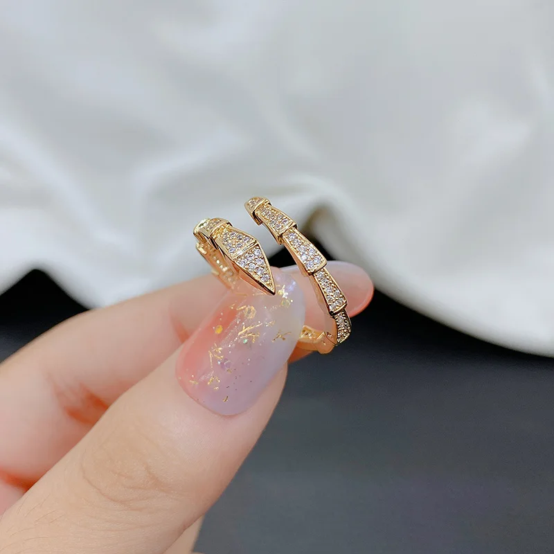 

Новое зрение, регулируемые кольца 2022, модные брендовые ювелирные изделия, изящные кольца с кристаллами для женщин, вечерние