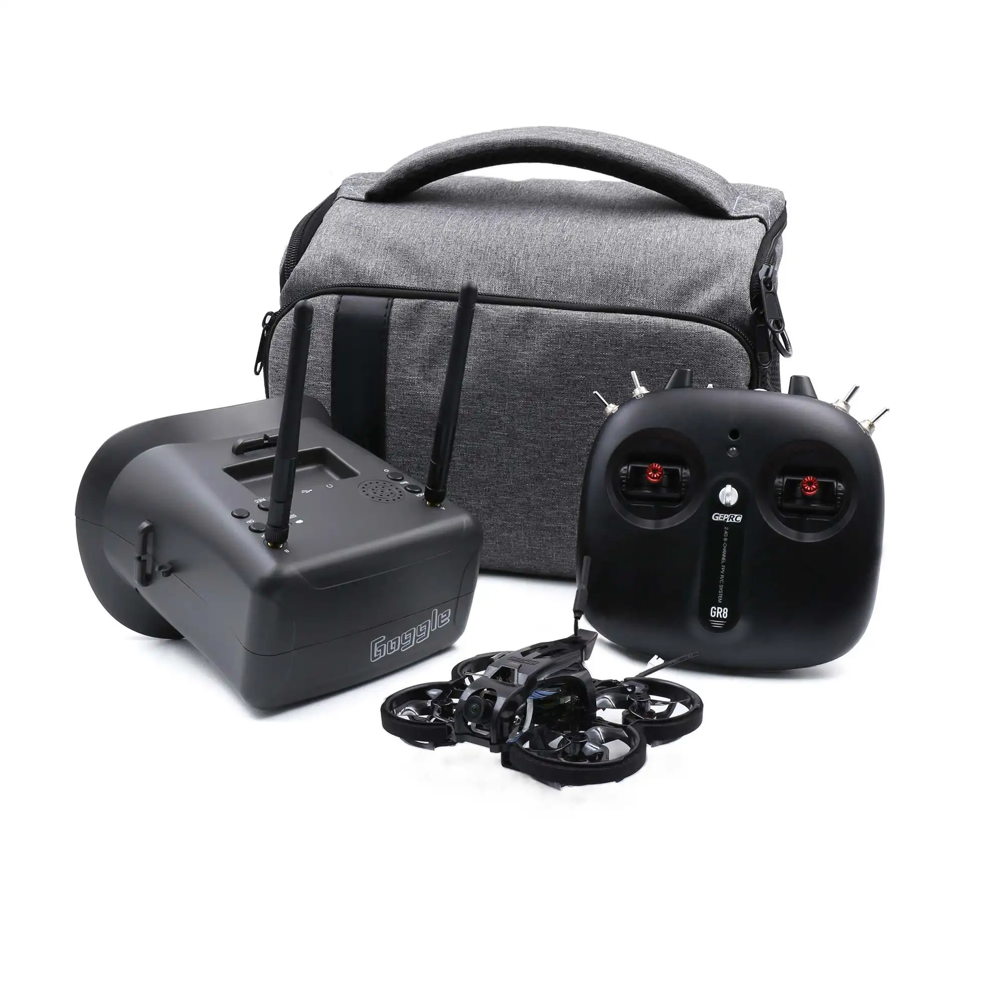 

GEPRC TinyGO 1.6inch 2S 4K Caddx Loris FPV Racing RC Drone Controller FPV Goggles RTF Ready To Fly RTF Complete Set Quadrocopter