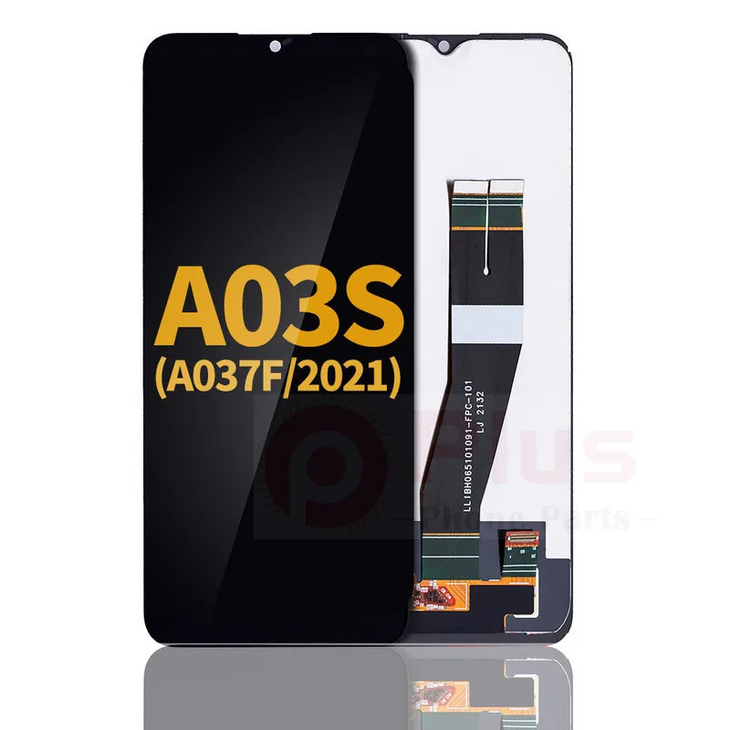 

LCD Display Without Frame Replacement For Samsung Galaxy A03s (A037F/2021) (Dual Sim) (Micro USB Frame) (Refurbished) (Black)