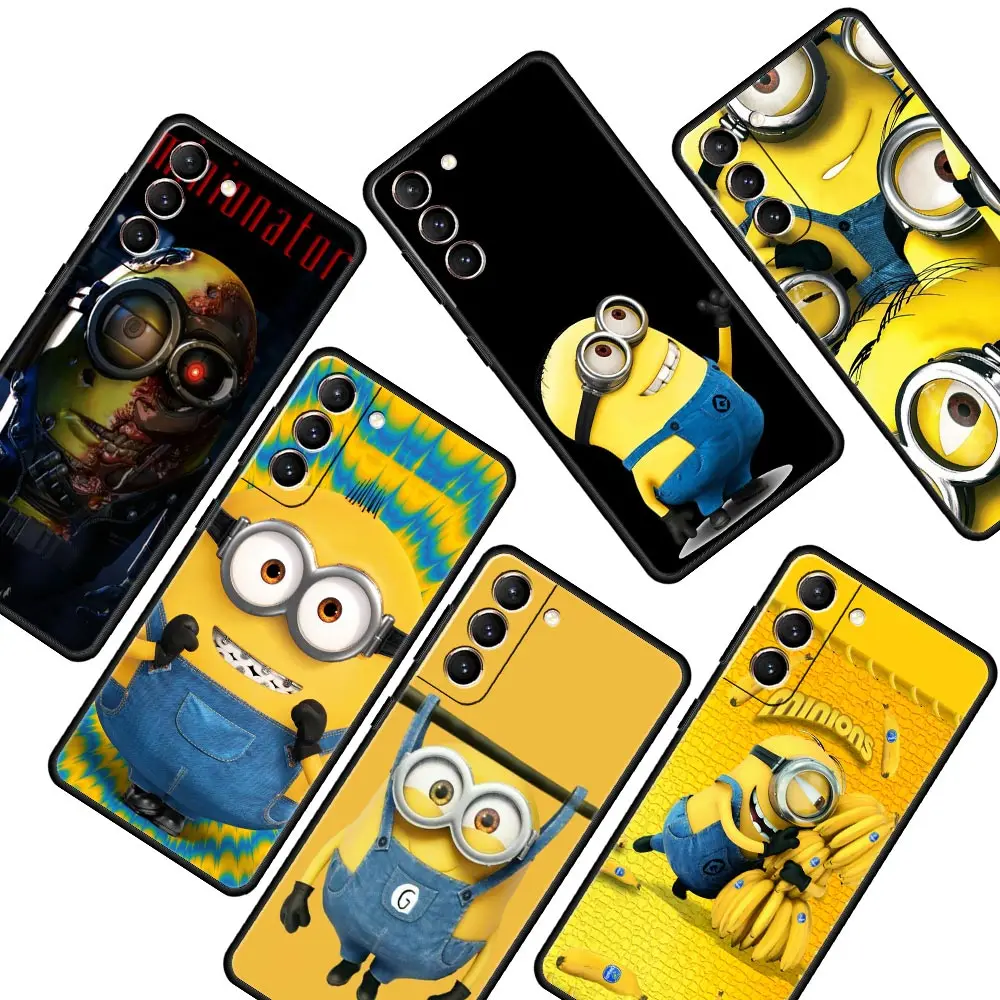 

Cover Case for Samsung Galaxy S10 S20 S21 S22 Plus Ultra FE S10Plus S20FE S21Ultra 5G Korea Style Movie Despicable Me Minions