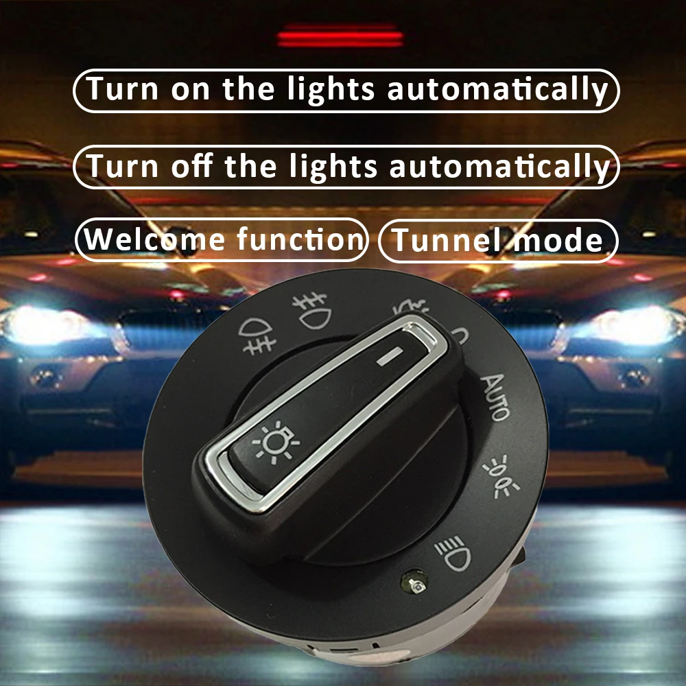 Автоматический переключатель Headligh для VW Lavida Touran Tiguan Passat B7 Santana Sagitar POLO Beetle Scirocco Golf 6